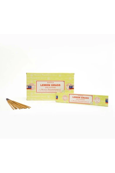 SATYA TÜTSÜ Lemon Grass Masala Tütsü Doğal, bitkisel ve el işçiliğiyle imal edilen bir tütsüdür. ürün görseli 1