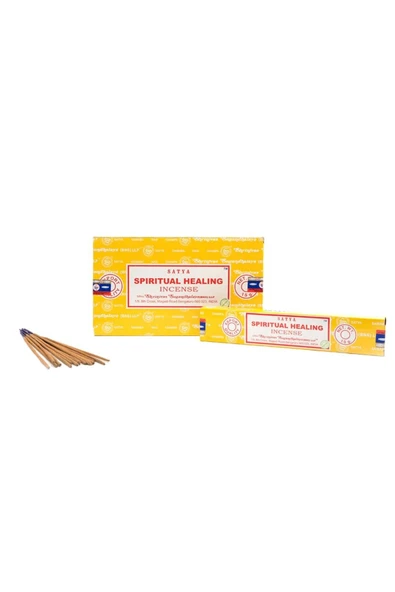 SATYA TÜTSÜ Spiritual Healing Masala Çubuk Tütsü Tamamen doğal yöntemlerle ve el işçiliğiyle üretilmektedir. ürün görseli 1
