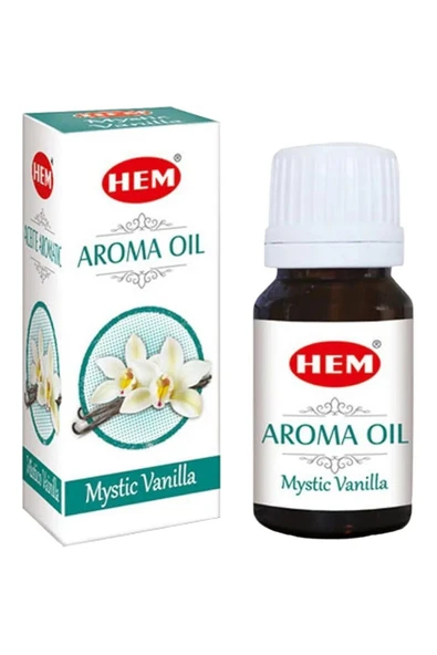 Hem Mystic Vanilla Oil Buhurdan Vanilya Yağı 10ml ürün görseli 1