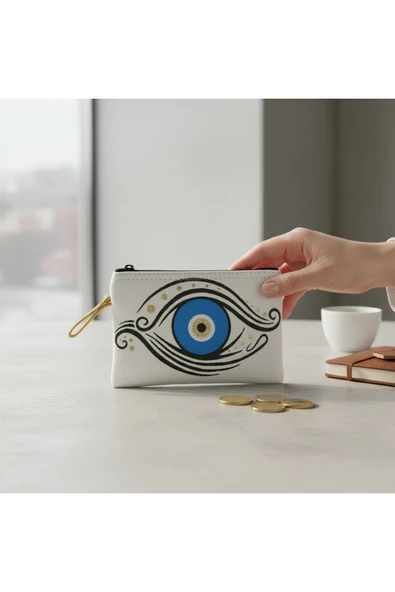 BBCN MOTİFLİ BOZUK PARA ÇÜZDANI 15*10 CM ürün görseli 1