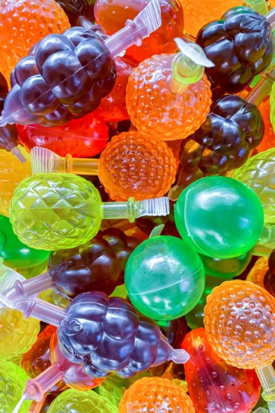 şekeyci JELLY FRUITS Yenilebilir Meyveli jole 50'li Kutu ürün görseli 1