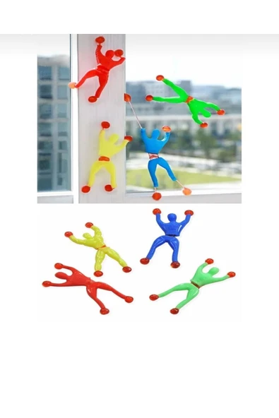 Asef Hediye Cama Yapışan Örümcek Adam Spiderman 6 Adet ürün görseli 1