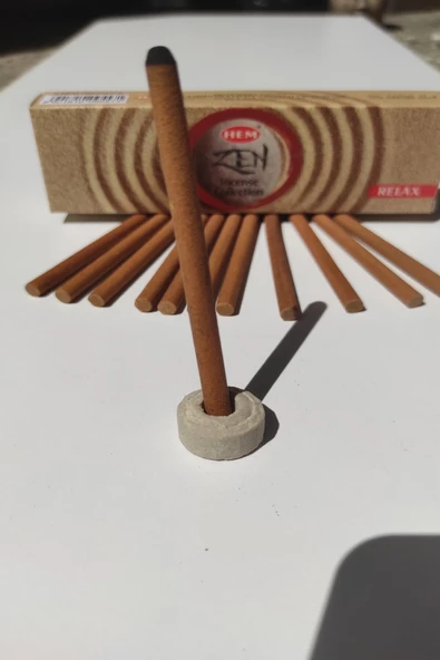 Hem Tütsü Hem Dhoop Zen Relax Konsantre Tütsü (siyah Dumansız) Tütsü Dooph Zen Relax ürün görseli 1