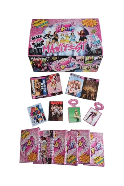 MANİFEST Army Kart Sticker Çanta Süsü 6 Mini Kutu (Her Kutuda 2 Kart 1 Stıcker 1 Çanta Süsü) ürün görseli 1