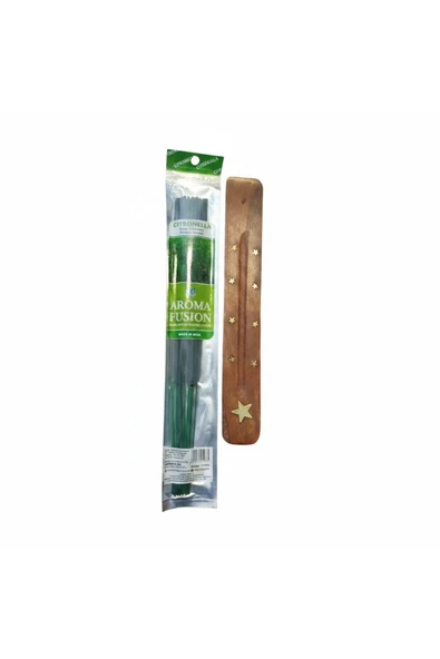 Darshan LİMON OTU AROMALI 30 CM DOĞAL TÜTSÜ VE TÜTSÜ KIZAĞI 15 ÇUBUK ürün görseli 1