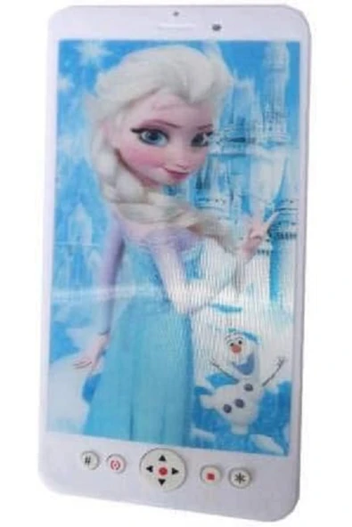 Toys Avm ışıklı sesli Frozen elsa anna oyuncak telefon kız çocuk cep telefonu ürün görseli 1