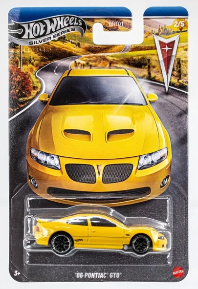 Hot Wheels Silver Series 1:64 Tekli Arabalar - 06 PONTIAC GTO   GRT01 - JKY10 ürün görseli 1