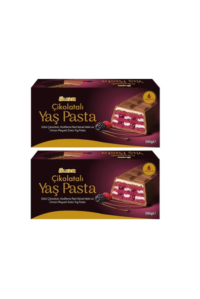 MyClean Pasta Çikolatalı Orman Meyveli Soslu Yaş Pasta 395Gr X 2 Adet ürün görseli 1