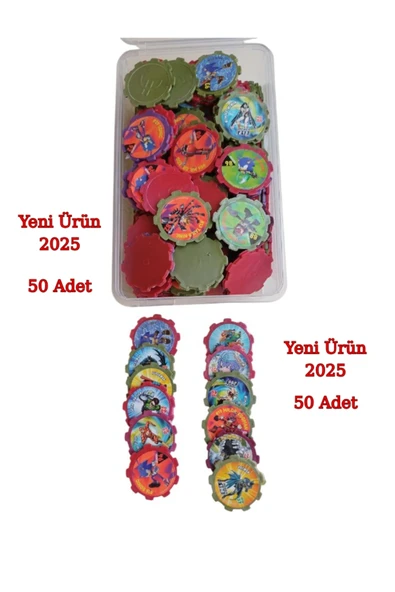 Toys 50 Adet Balyoz Taso Sevilen Karakterler ürün görseli 1