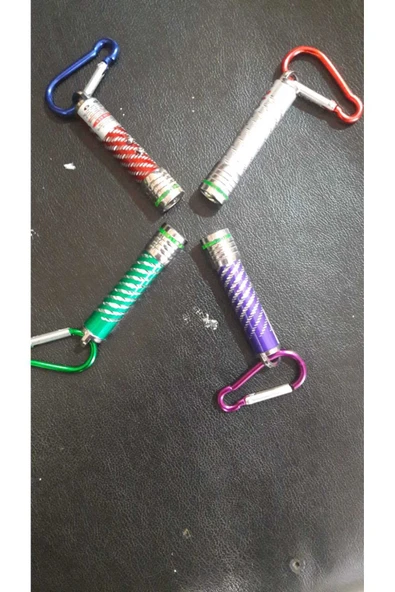 Atlas Shop 3 Fonksiyonlu Kırmızı Beyaz Işıklı Led Lazer Kedi Köpek Oyuncak Anahtarlık 3 ADET ürün görseli 1
