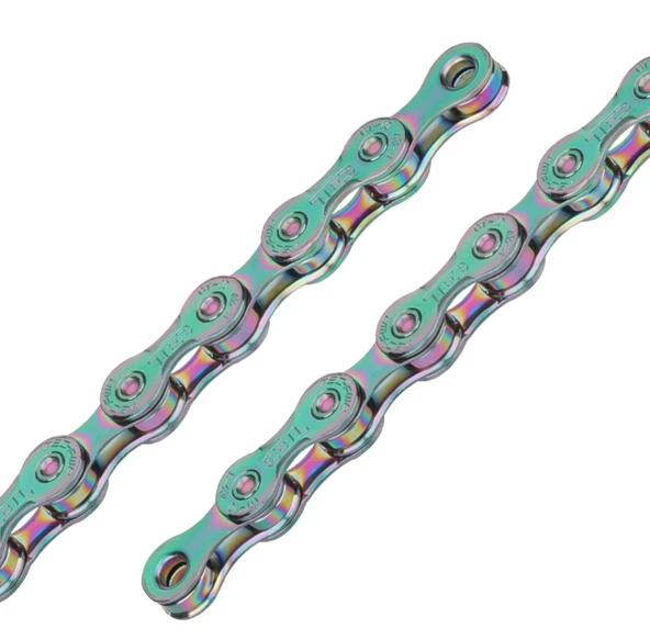 TEC CT-8 7-8 Vites Uyumlu Zincir Imperial Green 1/2''x3/32'' 116 Link KMCCT8GREEN ürün görseli 1