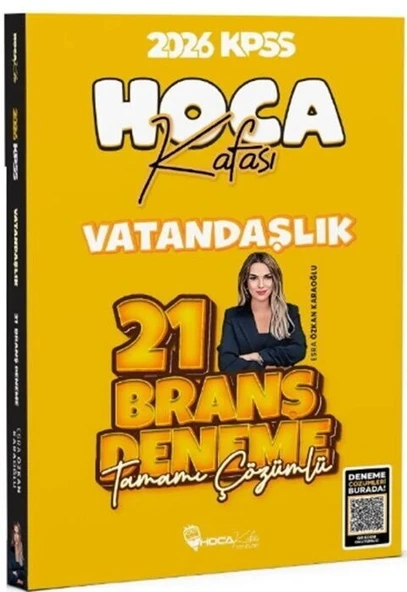2026 KPSS Vatandaşlık 21 Deneme Hoca Kafası ürün görseli 1