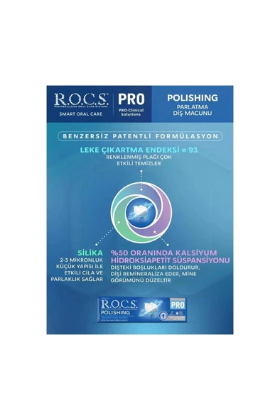 Rocs Pro Polishhing - Diş Parlatma Macunu 30ml - Resim 6