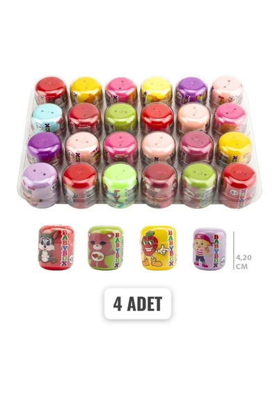 BABYBOX Nostaljik Yumurta Oyuncak Kutusu Mini Babybox 4 Adet ürün görseli 1