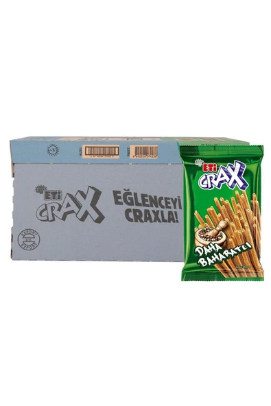 MyClean EtiCrax Çubuk Kraker Baharatlı 50 g x 20 Adet ürün görseli 1