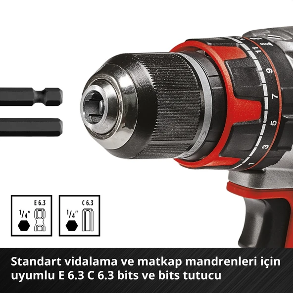 Einhell 49118953 M-Case 42 Parça Vidalama Ucu Seti - Resim 9