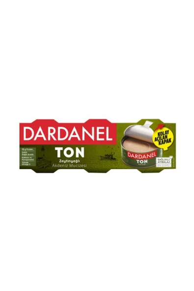 Dardanel 6'lı Dardanel Zeytinyağlı Ton Balığı 3x75 Gr. ürün görseli 1