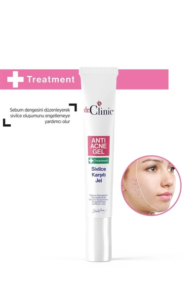 DR.CLİNİC SİVİLCE JELİ 15 ML ürün görseli 1