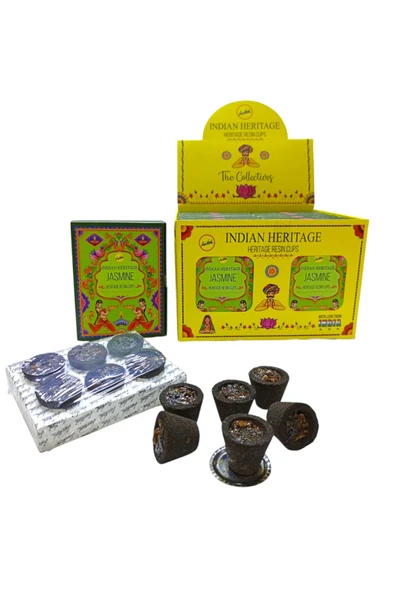 sree vani SreeVani Cups Bahçe Dış Mekan Tütsü JASMINE REÇİNE KAPLARI ürün görseli 1