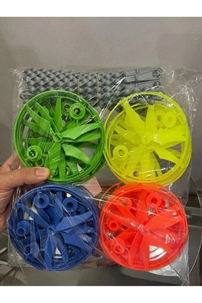 MyClean Ufo Pervane Uçan Dare Oyuncak 50 Adetli Yerli Üretim ürün görseli 1