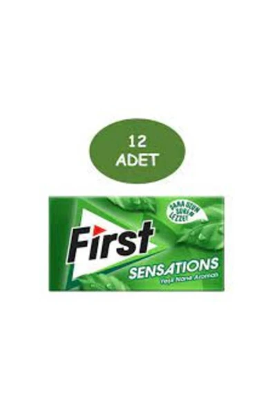 First Sensations Yeşil Nane Aromalı Sakız 12 ADET 27 GR ürün görseli 1