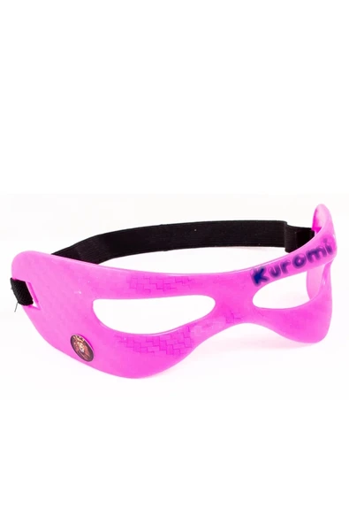 MyClean Sanrio Kuromi  Pembe Mor Karbon Fiber Çocuk Göz Maskesi, Pembe, Elastik Bantlı, Hafif Tasarım ürün görseli 1