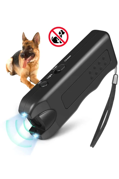 Choice Ultrasonic Dog Repeller Pet Training Device Outdoor Deterrent Chaser Handheld Anti-barking Device... ürün görseli 1