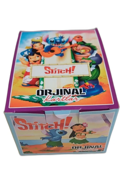 Stitch Oyun Kartları Yeni Karakterler 24 Mini Kutu(Her kutuda 6 kart )Tam kutu ürün görseli 1
