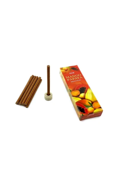 Hem Mango Papaya Dhoop Tek'li Paket Tütsü ürün görseli 1