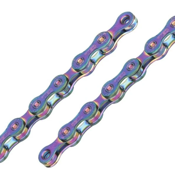 TEC CT-8 7-8 Vites Uyumlu Zincir Galaxy Blue Rainbow 1/2''x3/32'' 116 Link KMCCT8BLUE ürün görseli 1