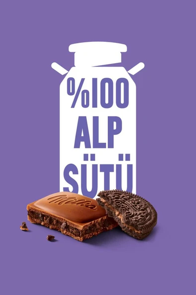 Milka Tablet Oreo Choco 100 gr 5'li Set - Resim 4