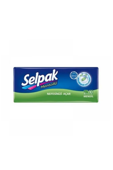 Selpak Mendil Cep Mentollü 1'lu (24'LÜ) ürün görseli 1