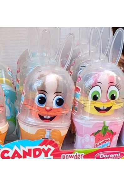 Marka Candy Rabbit Tavşan Oyuncaklı Emzik Şeker 3 Adet ürün görseli 1