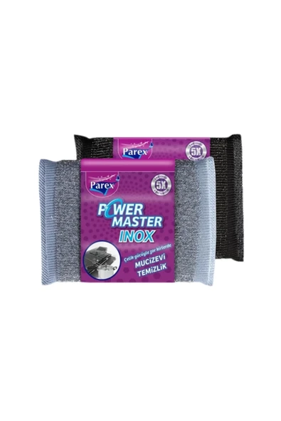 Parex Power Master Inox Bulaşık Süngeri (4'lü) ürün görseli 1