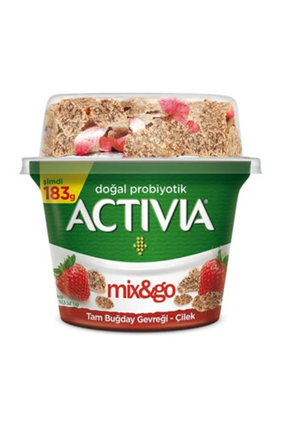 Danone Activia Mıx & Go Çilek 183G ürün görseli 1