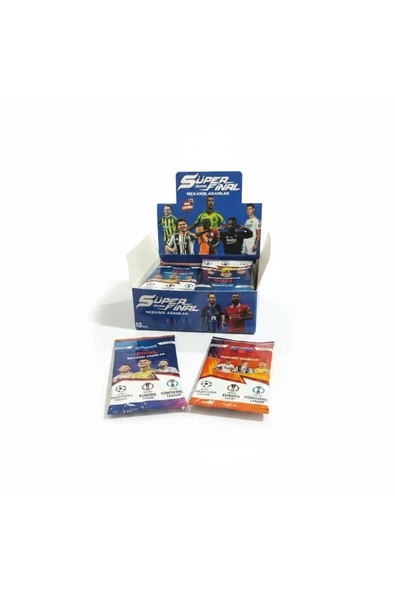 MyClean Süper Final Mekanik Adamlar Myhtos Kart Serisi 10'lu paket Oyun Kartları Karne hediyesi Futbolcu ürün görseli 1