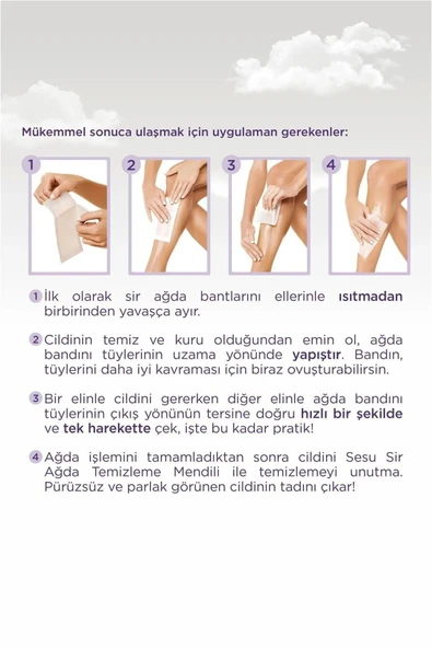 Sesu Soft Yulaf Ağda Bandı 32 Li - Resim 8