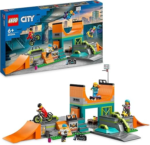 LEGO City 60364 Sokak Kaykay Parkı ürün görseli 1