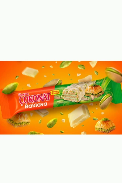 Ülker Çokonat Baklava 30 gr x 24 Adet - Resim 2