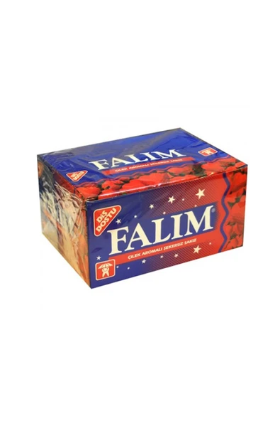 Falım Çilekli Tekli Sakız 10 Adet ürün görseli 1
