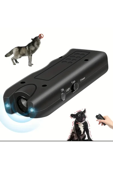 ORGANICYOU ULTRASONIC DOG CHASER Ultrasonik Köpek Kovucu | Taşınabilir Köpek Caydırıcı-Havlama Engelleme ürün görseli 1