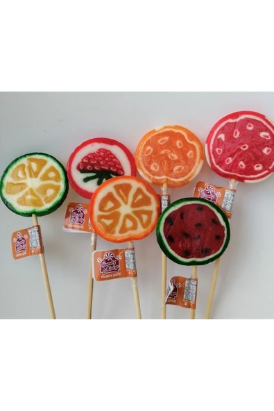 Candy Alaiye Polonya Mini Lolipop Şeker 10 Adet - Resim 3