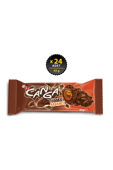 MyClean Canga Cookie Karamel 45 g X 24 Adet ürün görseli 1
