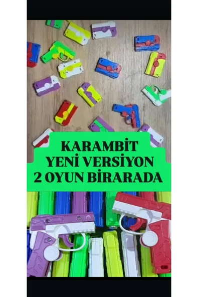 OKALIPTUS.TR Stres Oyuncak Tabanca Çevirmeli Adet ürün görseli 1