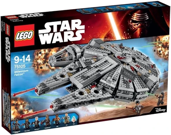 Lego 75105 Star Wars Millennium Falcon ürün görseli 1