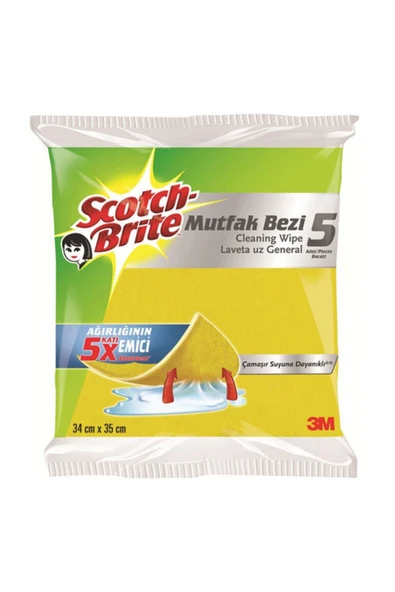 Scotch Brite Mutfak Bezi Promo Paket 5'li ürün görseli 1