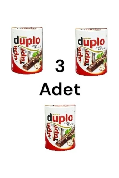 Ferrero Duplo 1-18gr Alman Çikolata-gofret 3 Adet ürün görseli 1