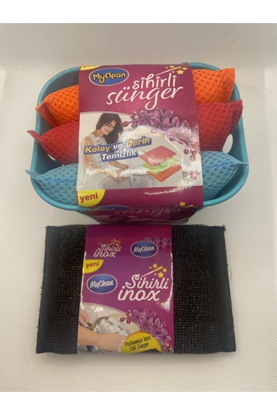 MyClean My Clean Sihirli Sünger + Sihirli Inox Seti ürün görseli 1