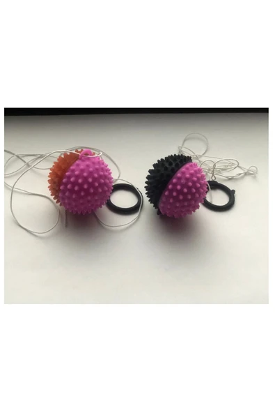 Bilal Toys Stres kirpi topu ipli 2'li oyuncak eğlence çocuk parti BİLAL TOYS 2 ADET ürün görseli 1