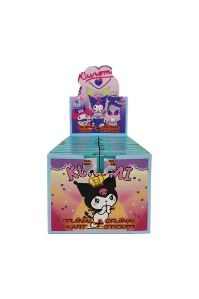 leo butik Kromi Oyun Kartı Sticker 6+1 Kart X 24 Kart ürün görseli 1